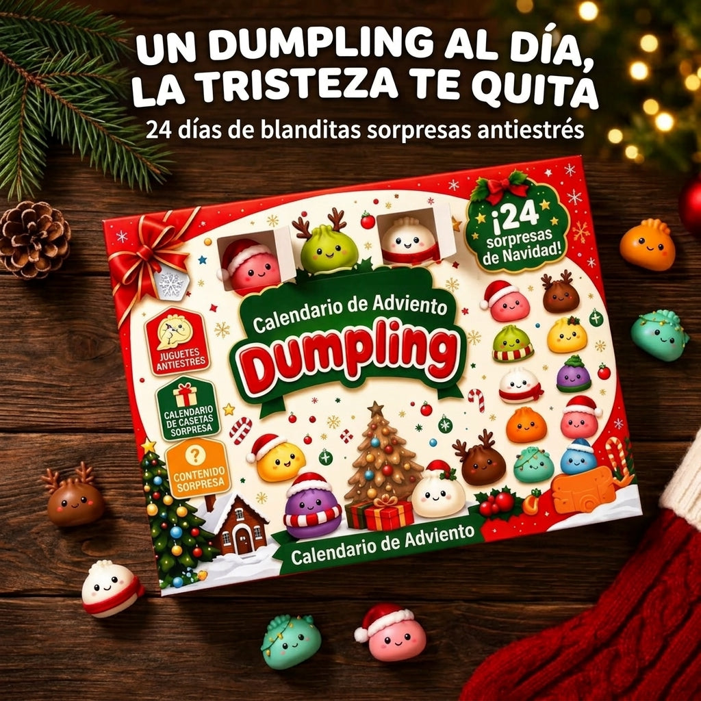 Calendario de Adviento Dumpling Squishy 2026