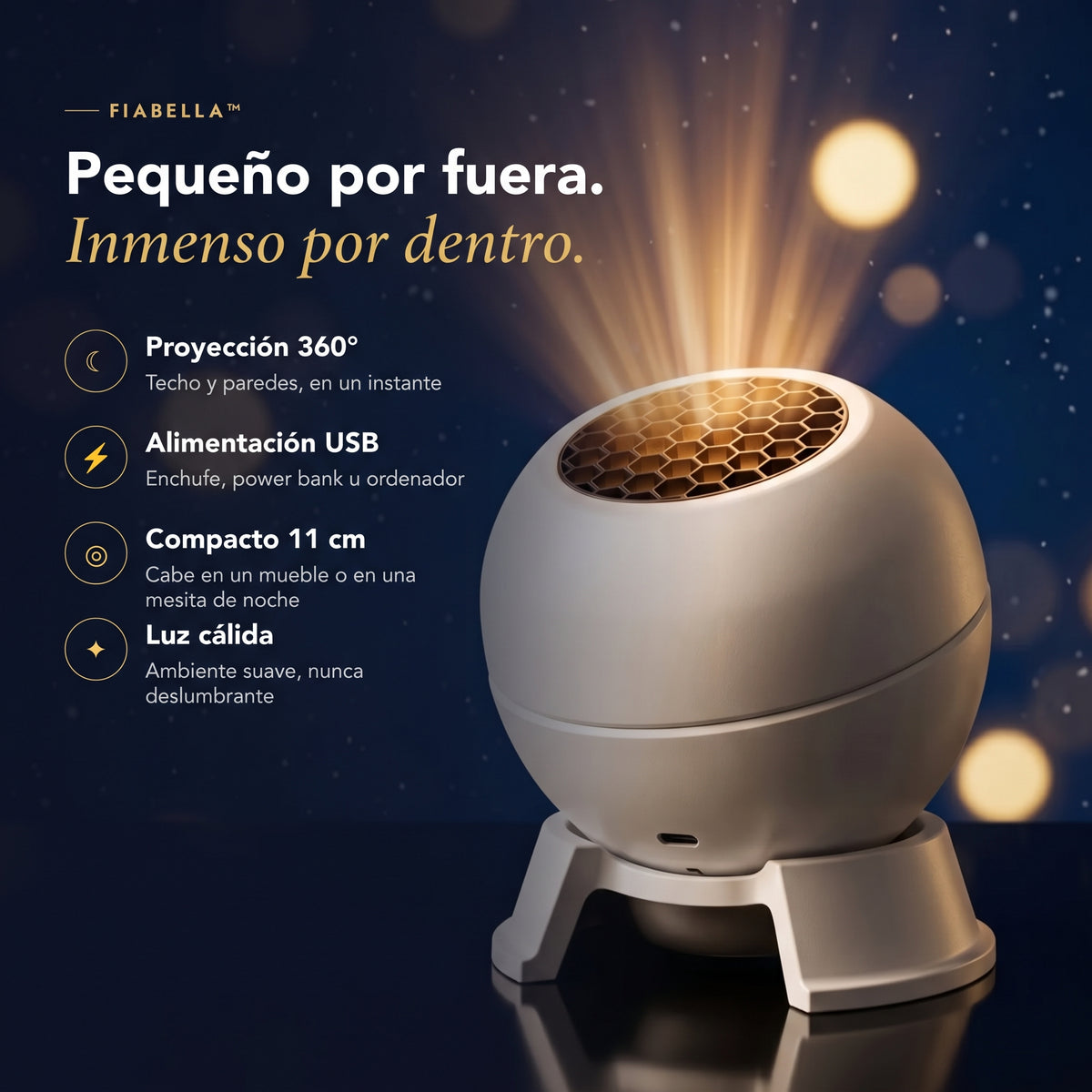 Fiabella™ – Proyector Mágico de Navidad