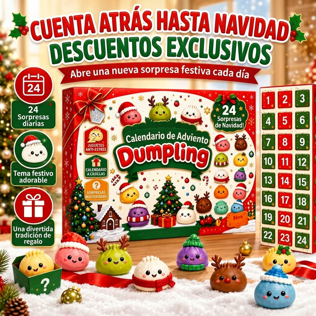 Calendario de Adviento Dumpling Squishy 2026