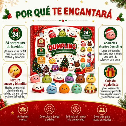 Calendario de Adviento Dumpling Squishy 2026