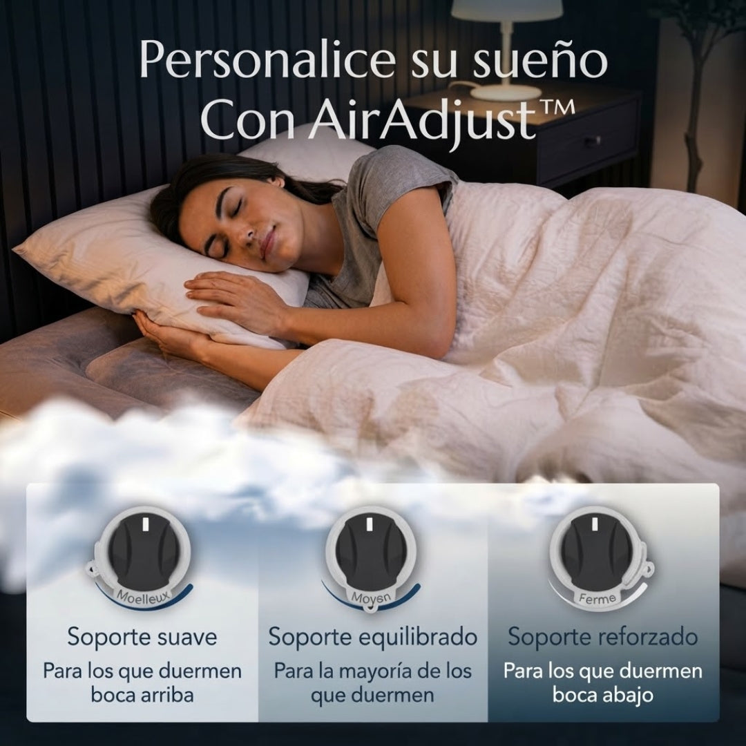 Matelas inflable de lujo con bomba integrada