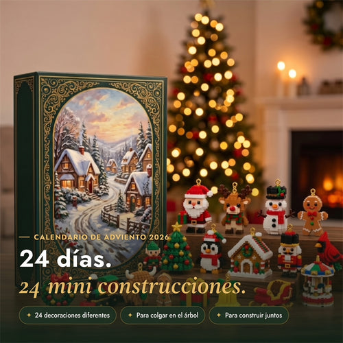 Avventina™ – Calendario de Adviento con 24 minidecoraciones para construir
