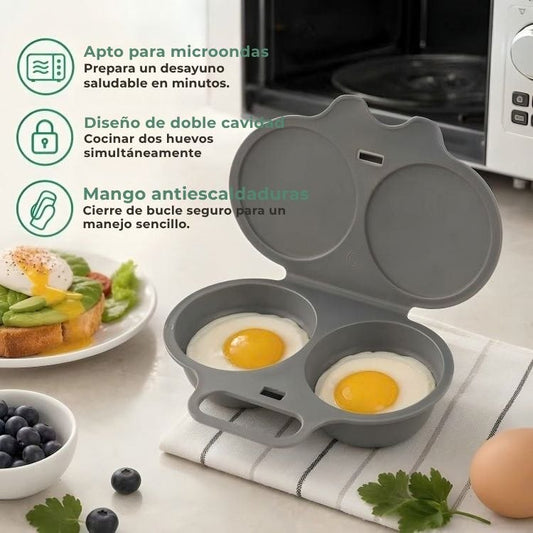 Escalfador de Huevos para Microondas