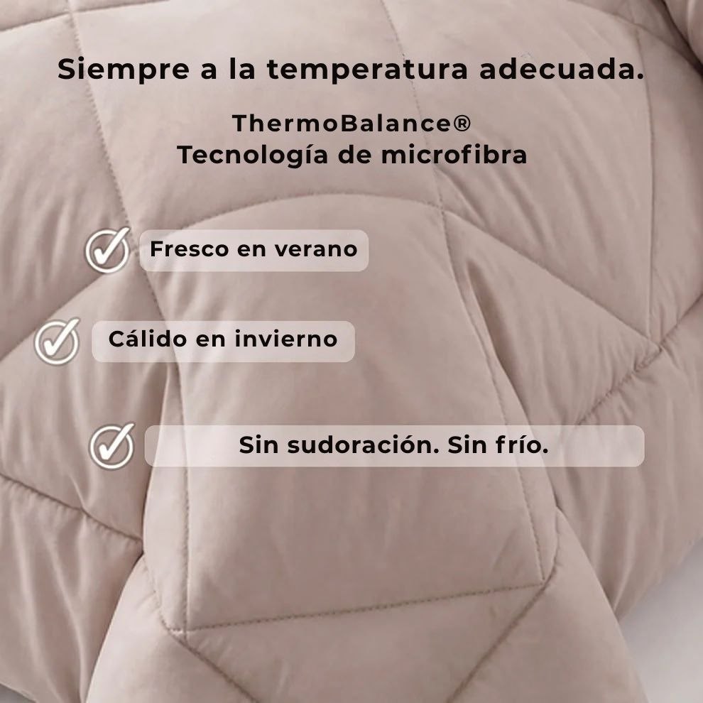 Edredón EasySleep® 2 en 1 que elimina la necesidad de sábanas