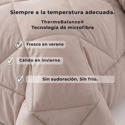 Edredón EasySleep® 2 en 1 que elimina la necesidad de sábanas